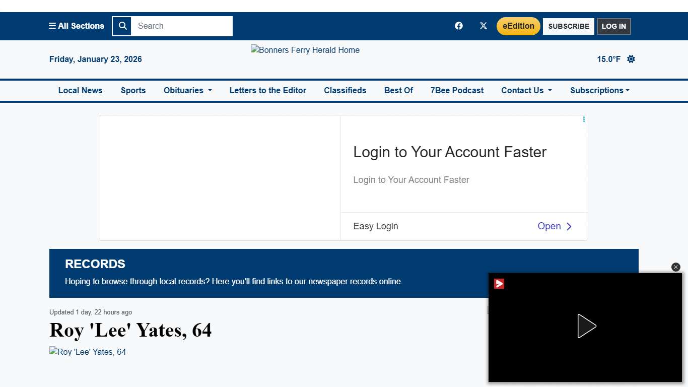 Bonners Ferry Herald